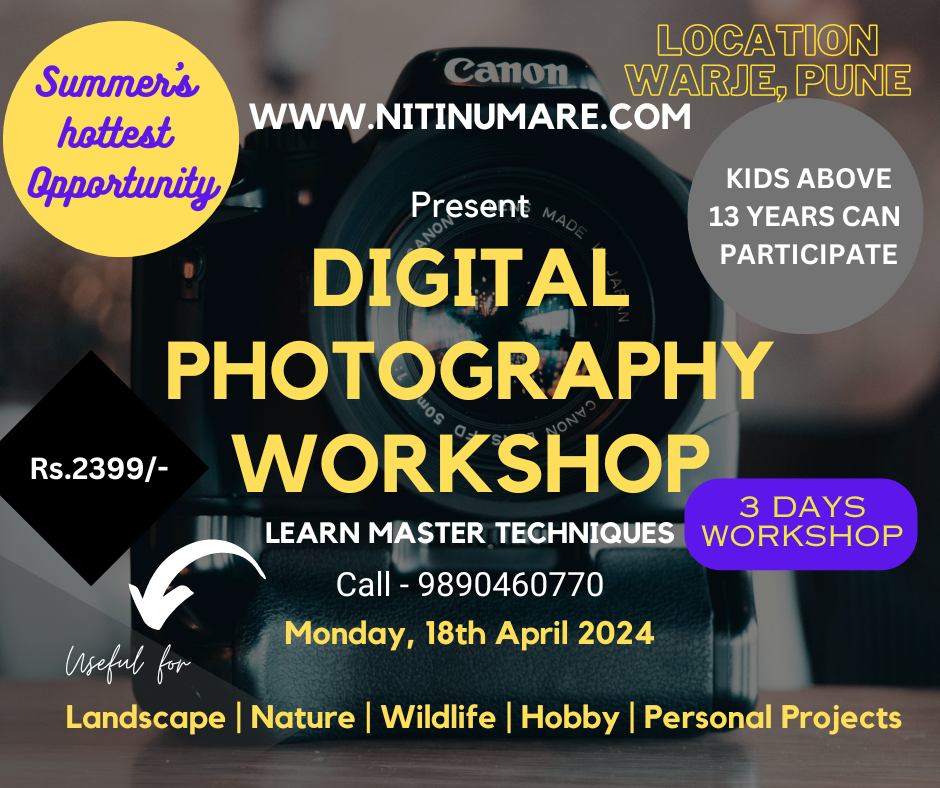 Digital Photography Workshop in Pune